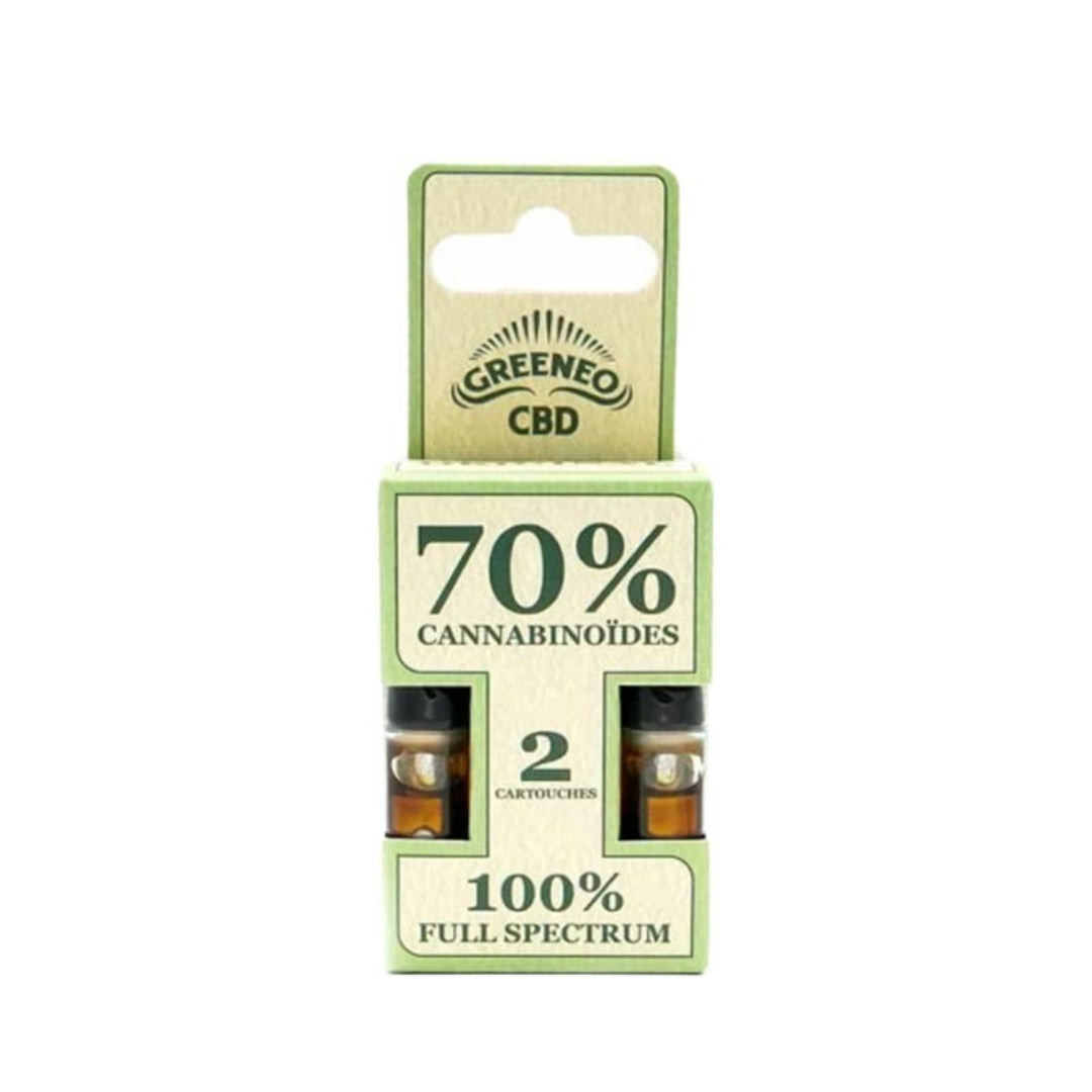 CARTOUCHES E-LIQUIDE CBD 70%