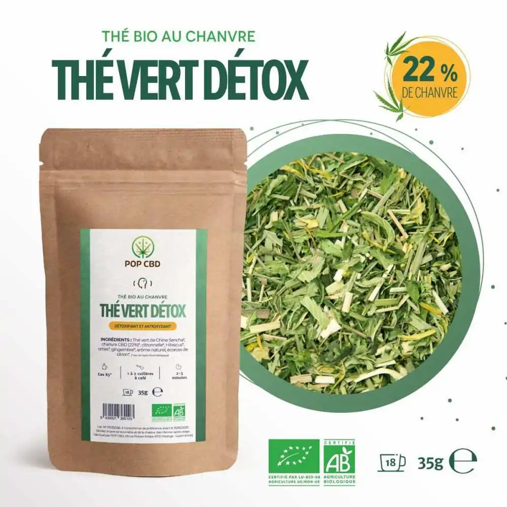 THÉ VERT CBD DETOX